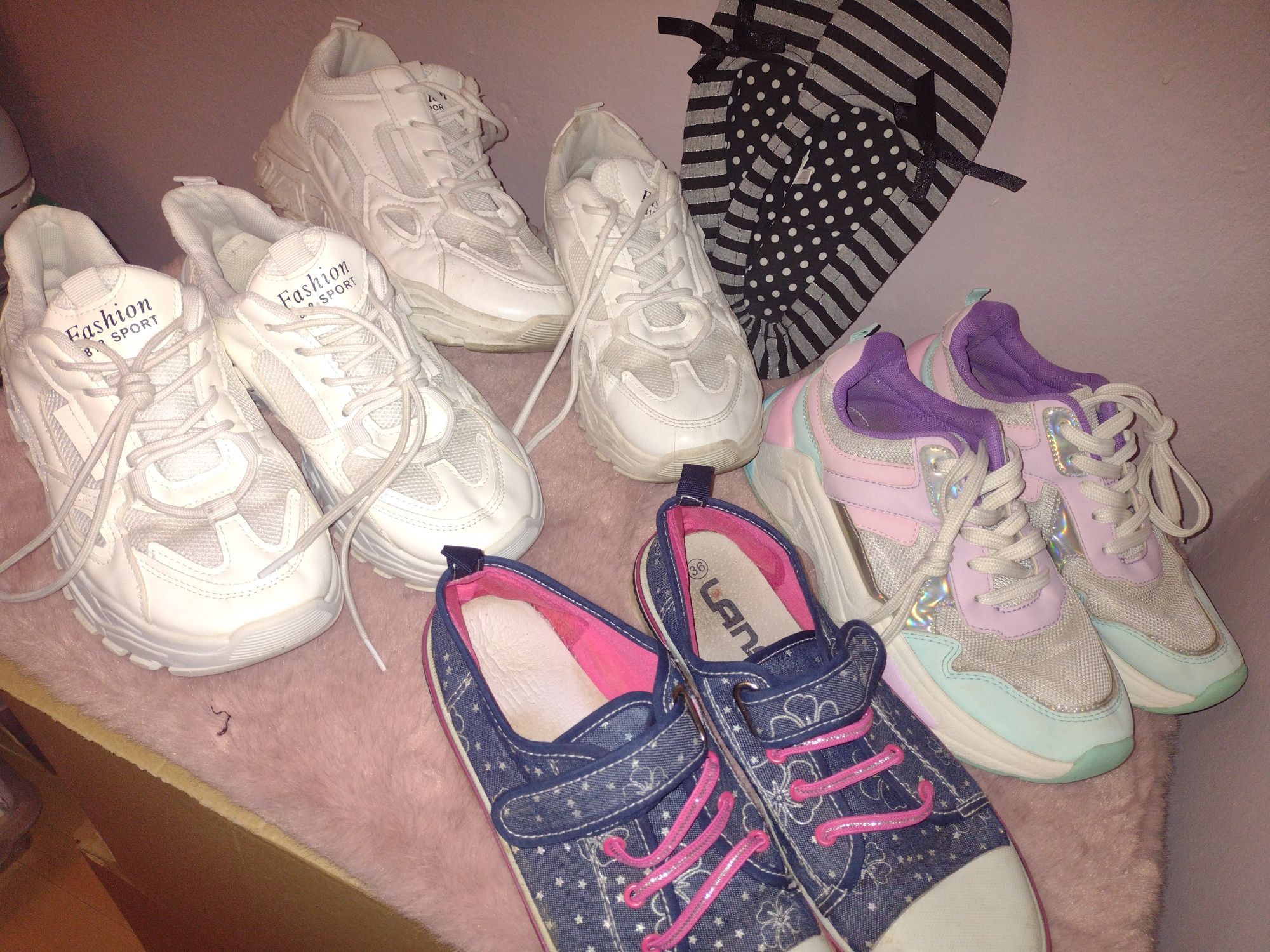 Buty rozmiar 36/37 5 par
