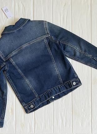 Детская джинсовая куртка gap для мальчика размер 5 лет рост 104-110 см