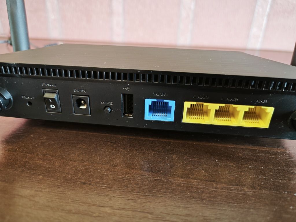 Роутер Asus RT-AX53U Wi-Fi 6 USB Gbit LAN маршрутизатор, точка доступа