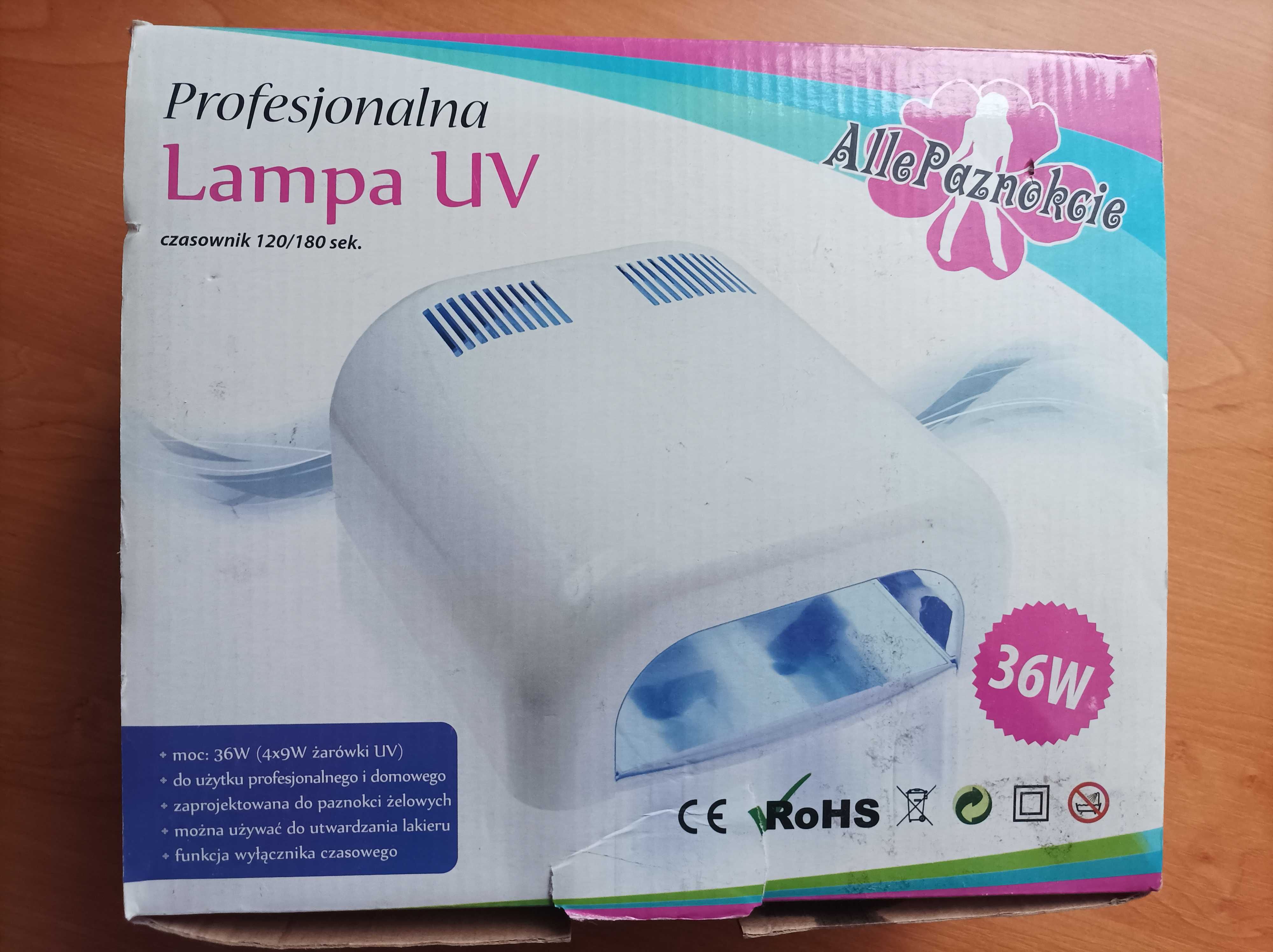 Lampa UV 36W do utwardzenia paznokci