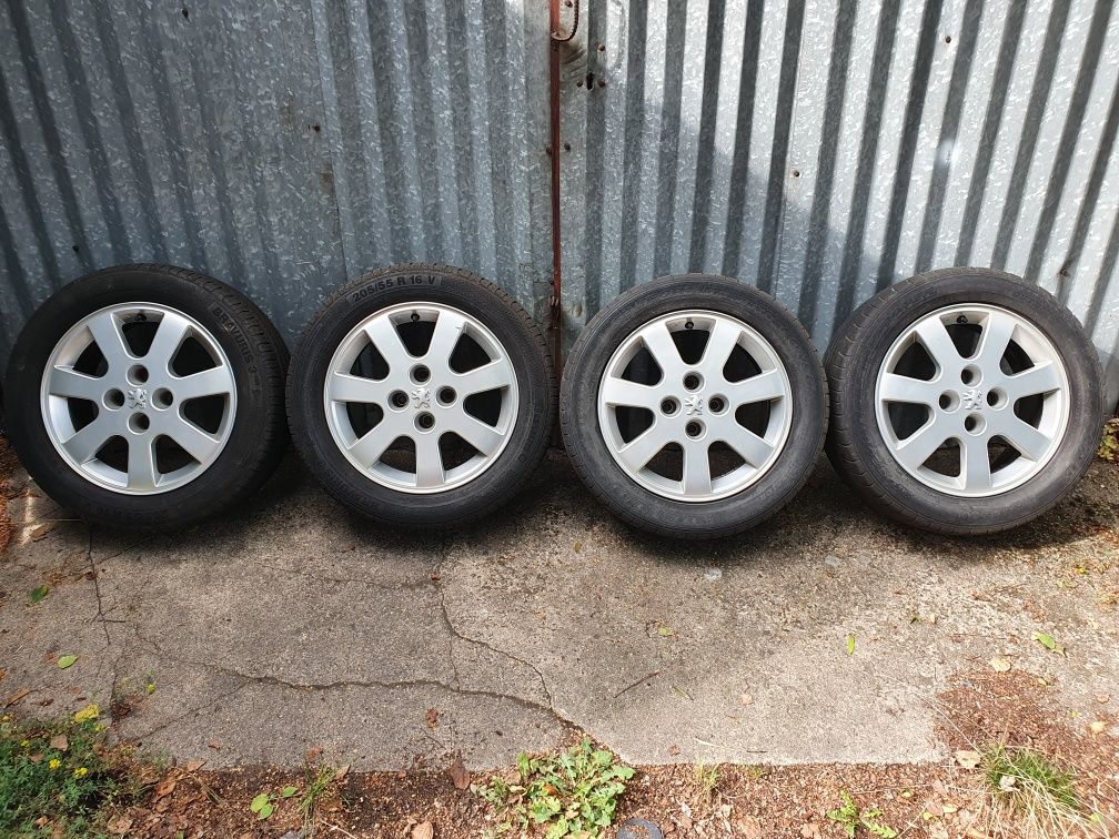 Peugeot 406 coupe Speed line Alufelgi OEM 16" 4x108