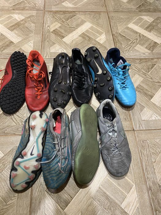 Сороконожки, футзалки, Бутси: adidas, puma, nike,