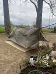 Tarp ochronny na hamak RIPSTOP z drzwiami typu warbonnet superfly
