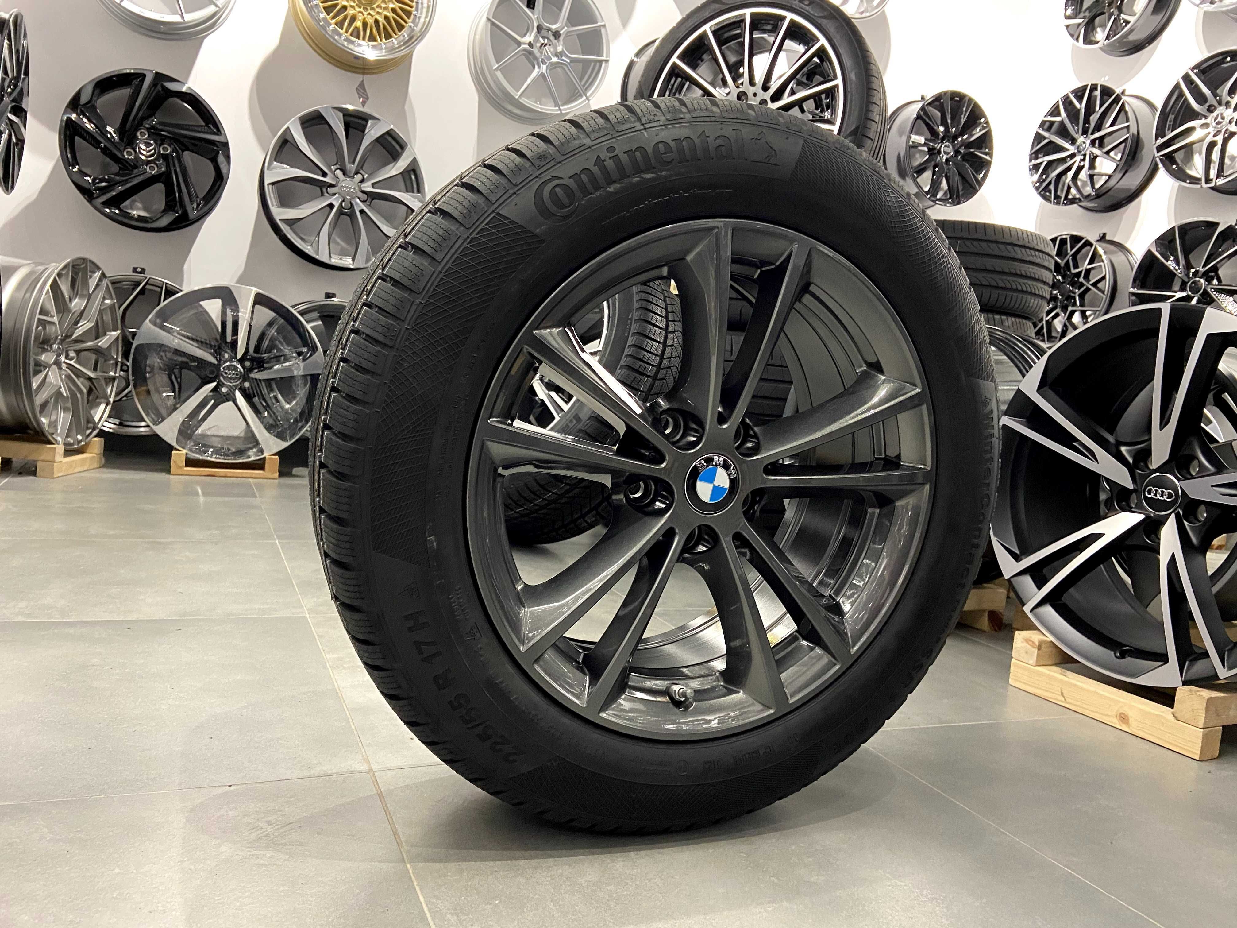 Oryginalne koła zimowe BMW 17 5x112 G30 G31 225/55R17 Continental