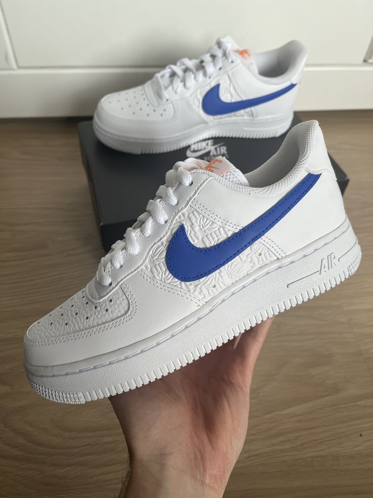 Nike air force 1 white blue
