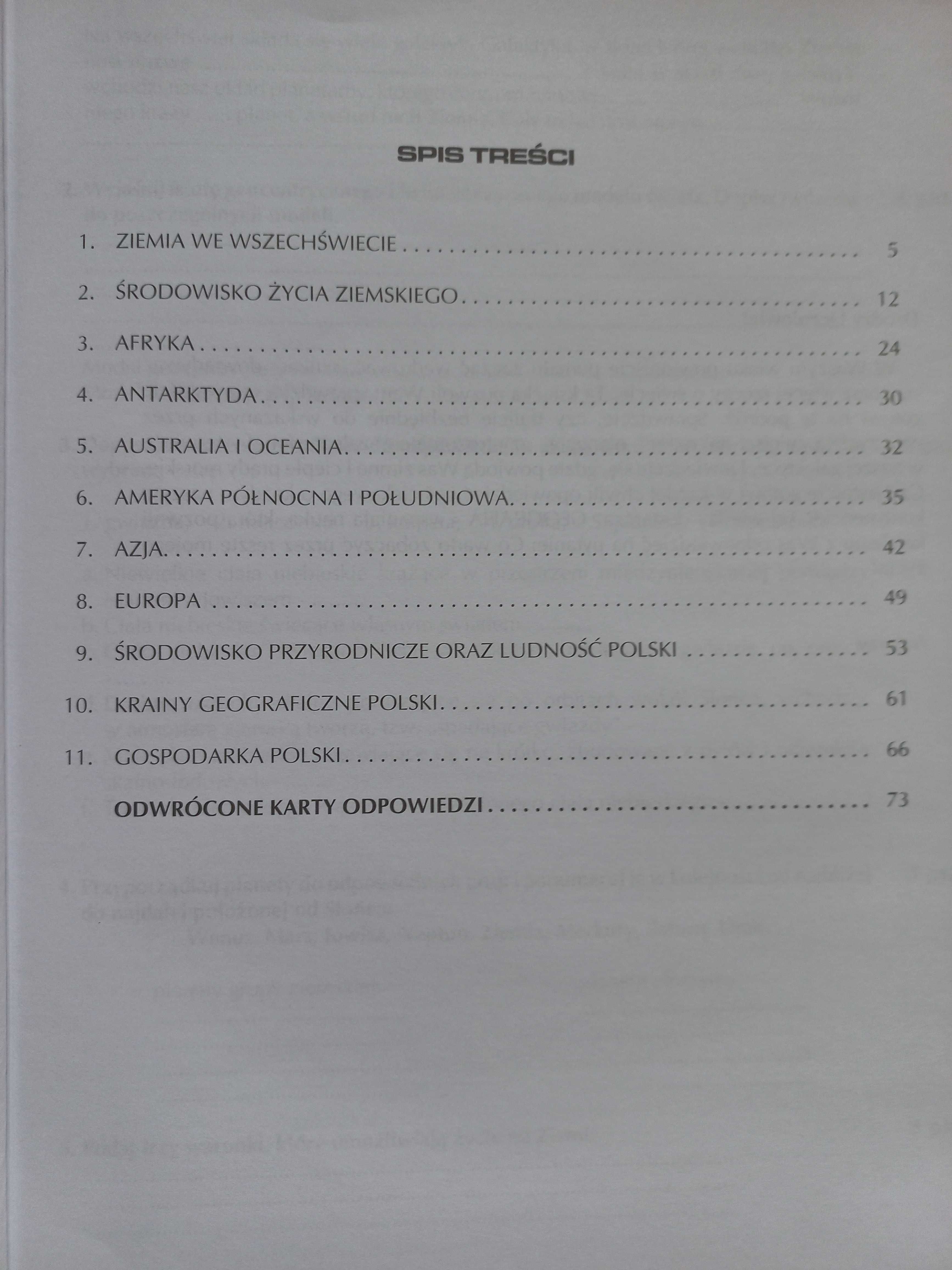 Zrozumieć geografię - testy dla klas 1-3 gimnazjum - wyd. Tales