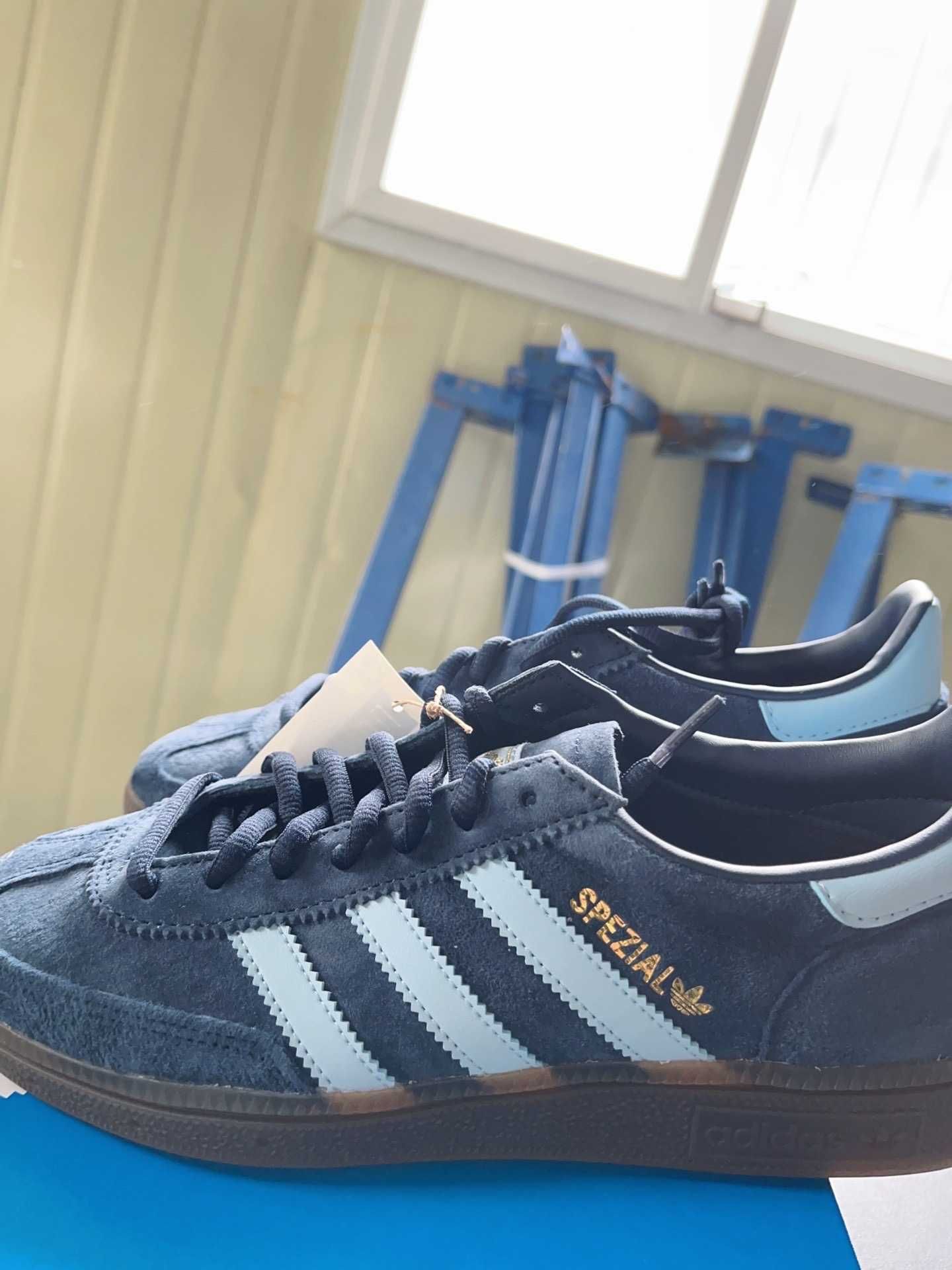 Adidas Handball Spezial Navy moda Oddychający Nowe buty unisex.40.5