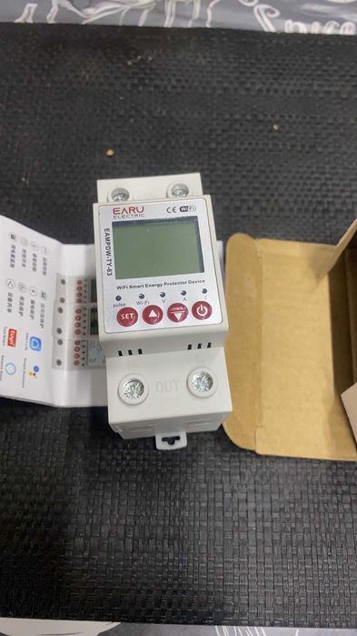 63А TUYA WI-FI Умный Smart Реле напряжения УЗО Счётчик электроэнергия