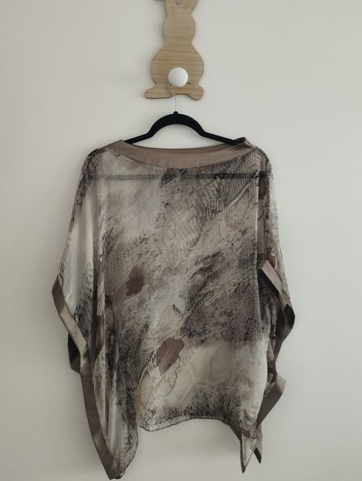 Blusa tamanho L tons castanhos Reservado