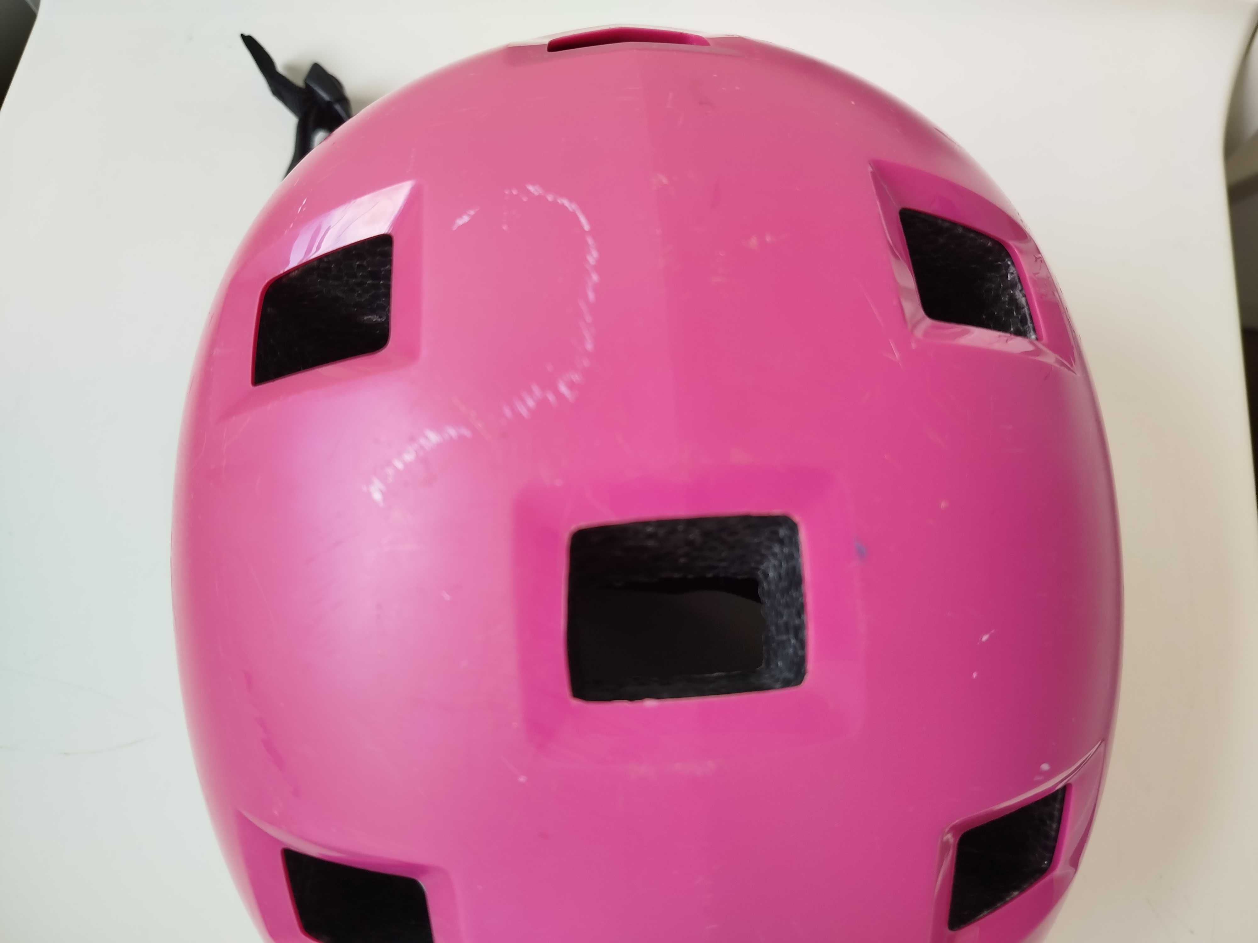 Kask dziecięcy dla dziewczynek  52-54