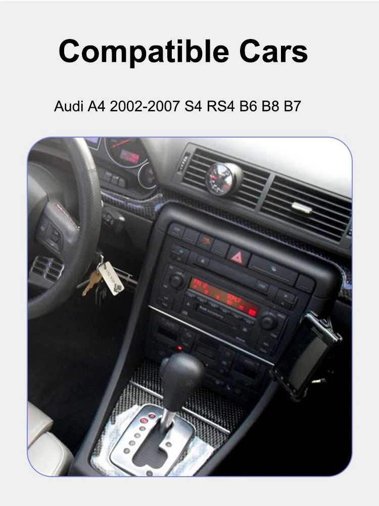 Rádio ANDROID 11 para AUDI A4 B6 B7 EXEO - 4GB RAM *NOVO*