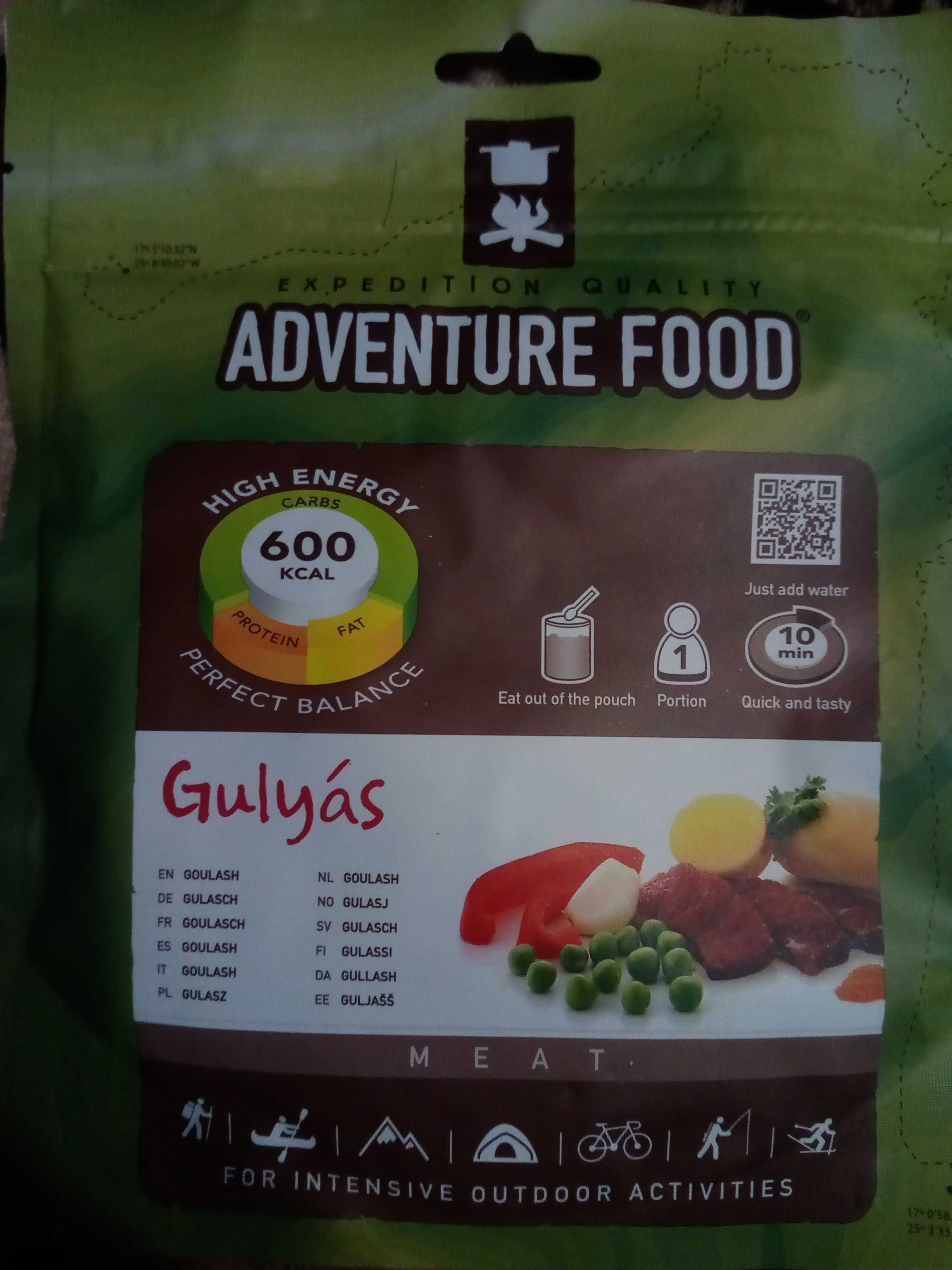 Сублимированная еда Adventure Food 4 шт на выбор. Распродажа