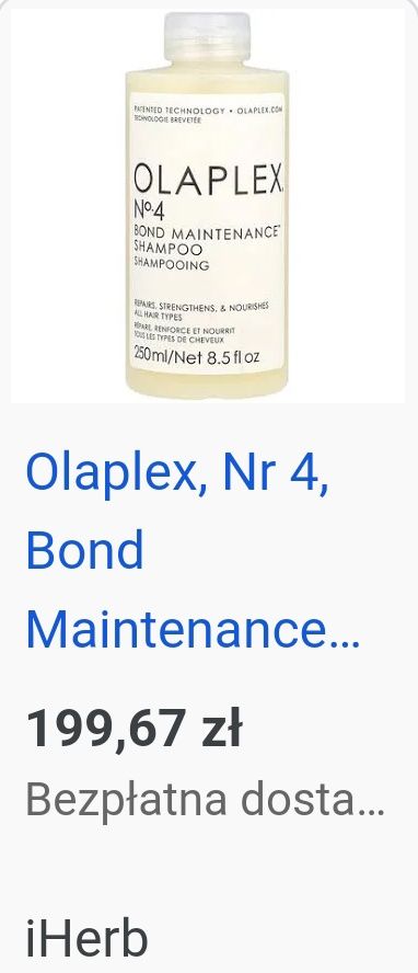 Olaplex nr 4 Bond Maintenance Sampoo 250ml