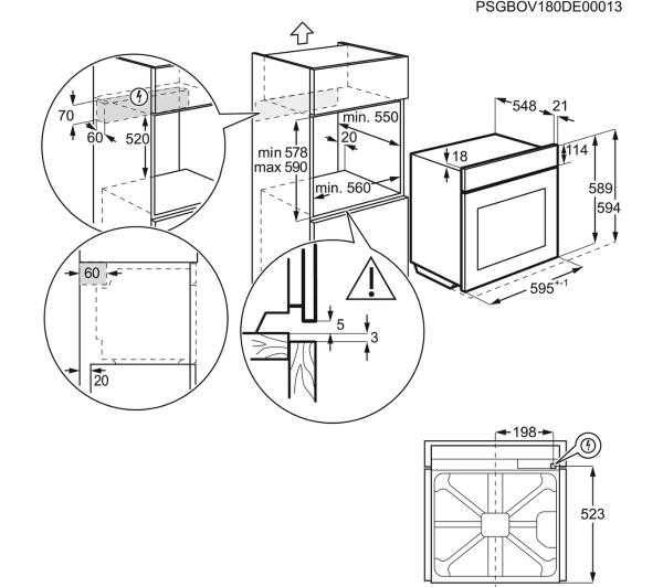 Piekarnik parowy Electrolux UŻYWANY  EOC8P39WZ