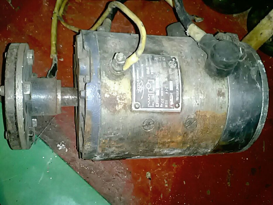 Мощный Электромотор Рабочий Тяговый-3ДТ31,24В-1,4кВт-80А, 2350 об. м.