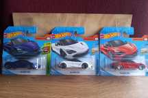Conjunto 3 -  Mclaren 720s hot wheels