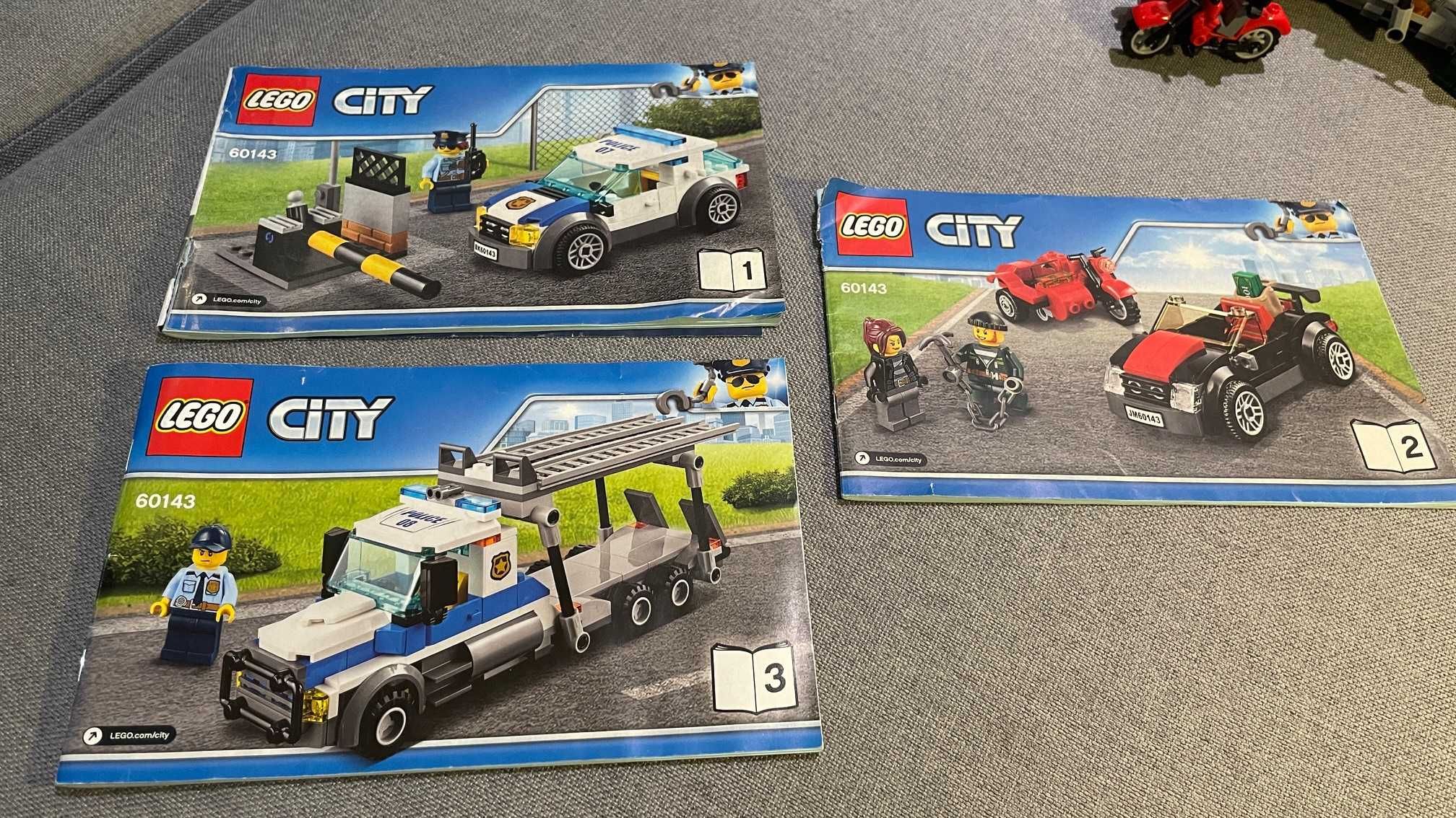 LEGO 60143 City Skok na transporter samochodów