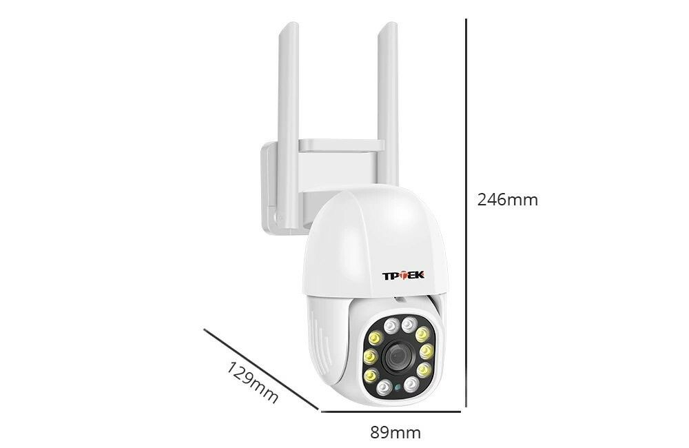 Уличная,поворотная PTZ 5МР  ip-камера Wi-Fi