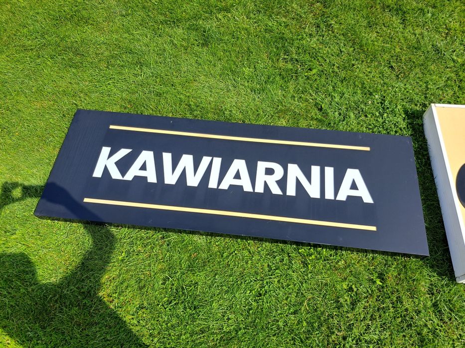 Kaseton baner reklamowy led Kawiarnia Cukiernia