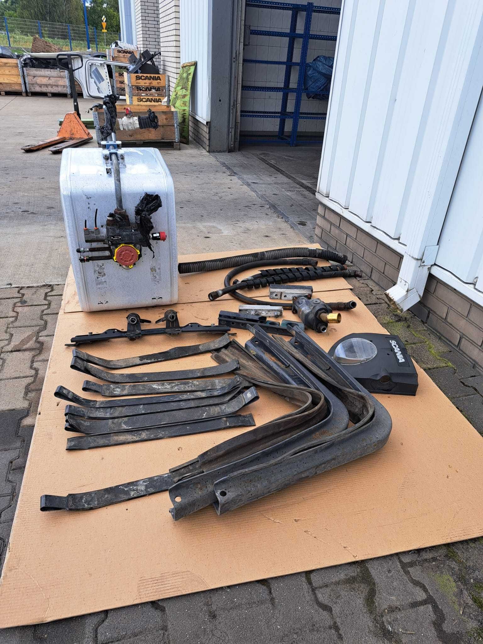 Hydraulika Scania dwuobwodowa
