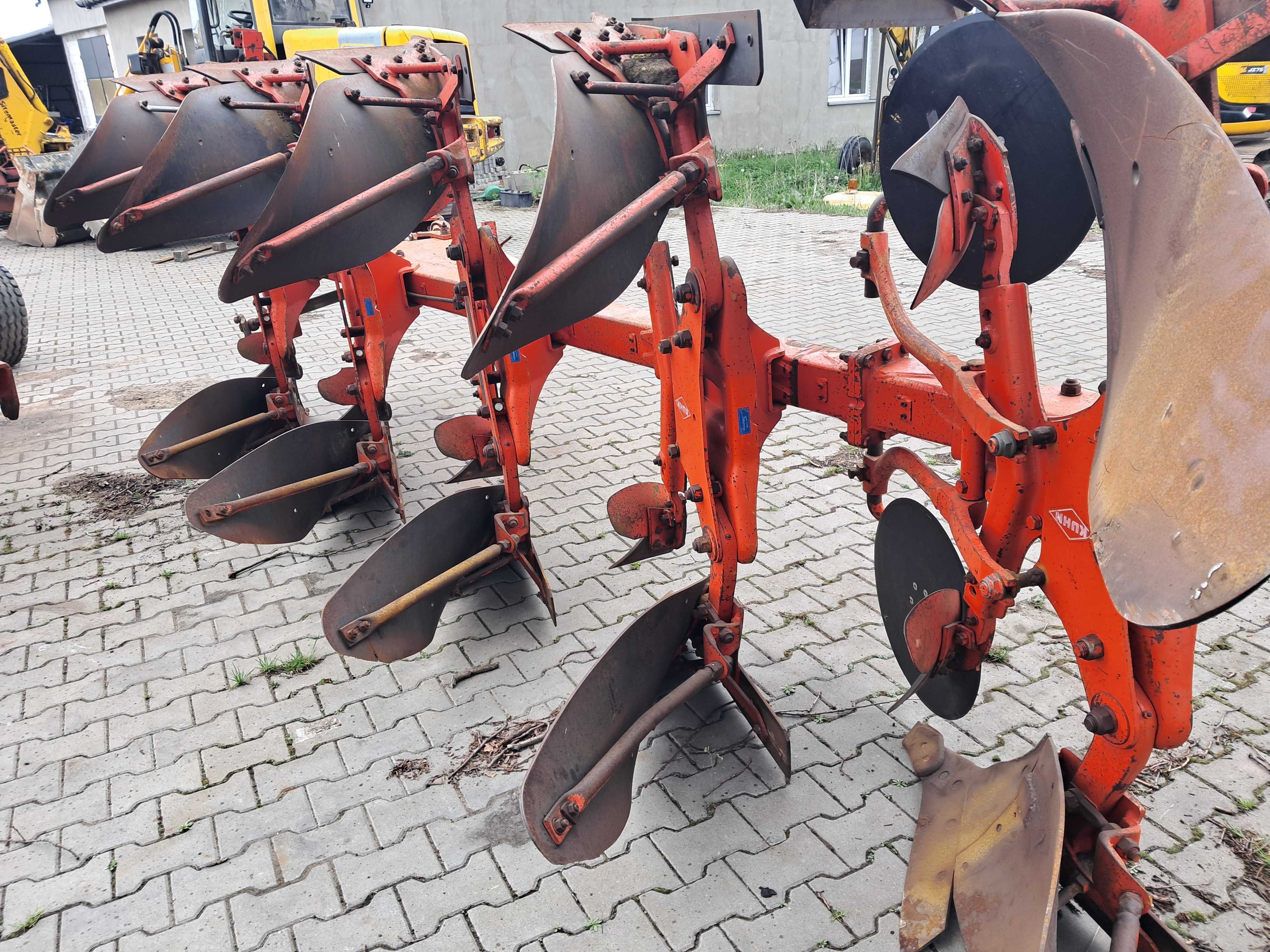 Pług obrotowy kuhn multimaster 121 4+1