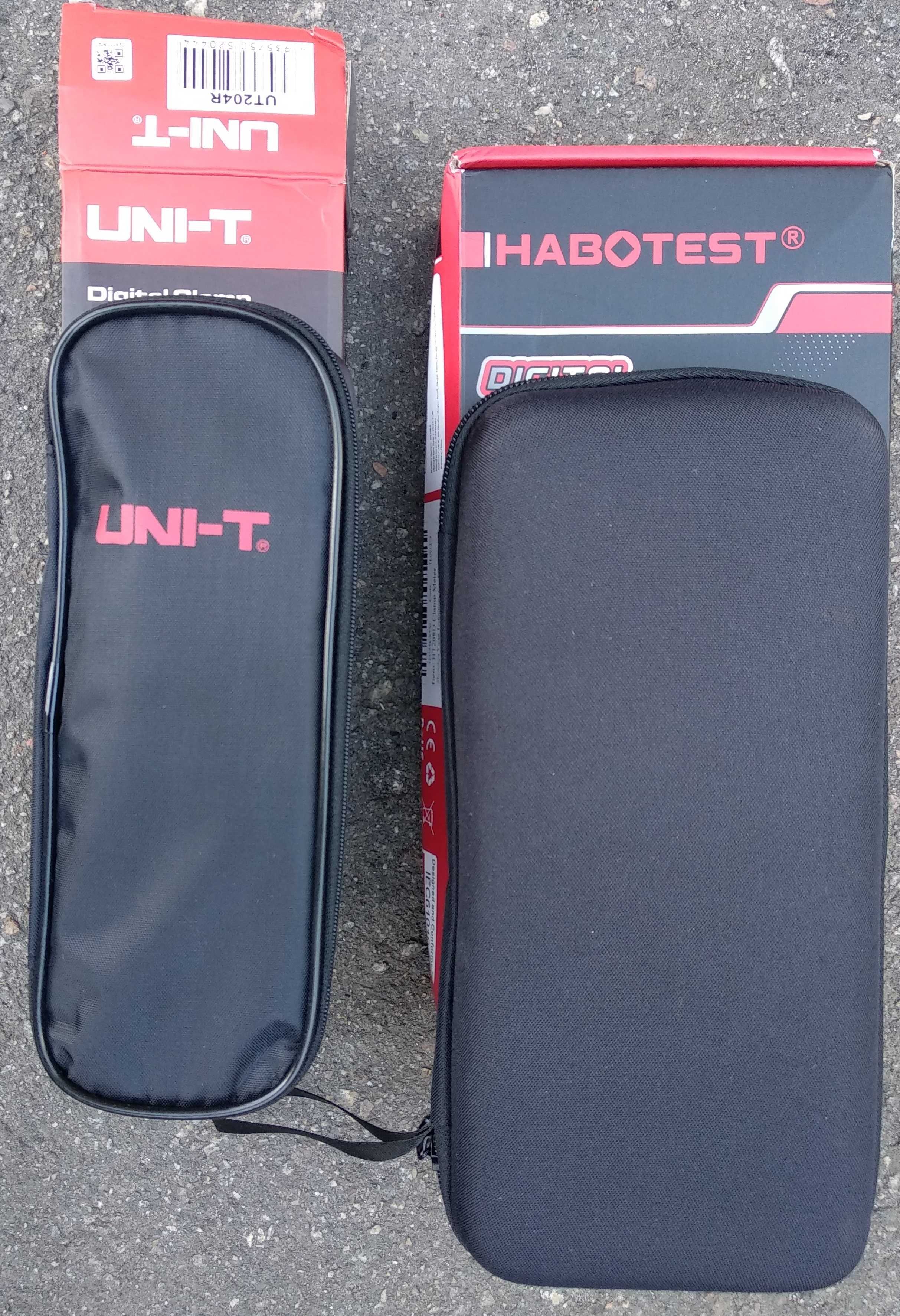Токовые клещи. Постоянный ток. HABOTEST. UNI-T 204+