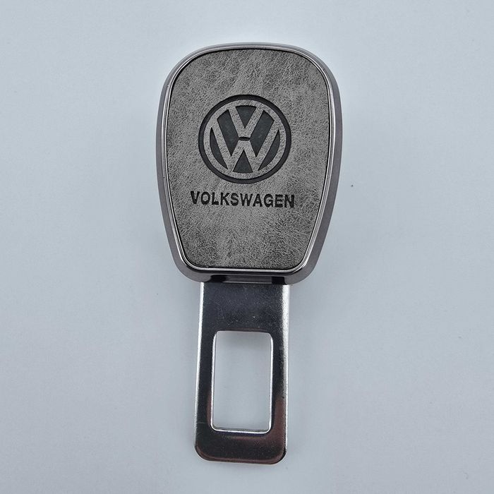 Заглушка ременя безпеки 1 шт. з логотипом авто Volkswagen Audi BMW та