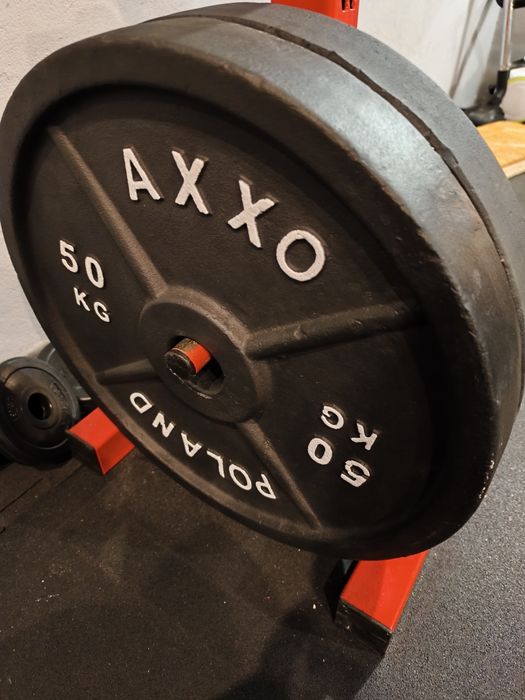 Obciążenie olimpijskie Axxo 50kg x 2