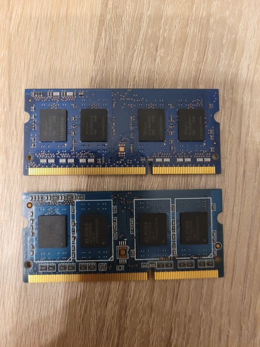 Pamięć ram do laptopa 8 GB DDR3 sodimm 2x4 GB