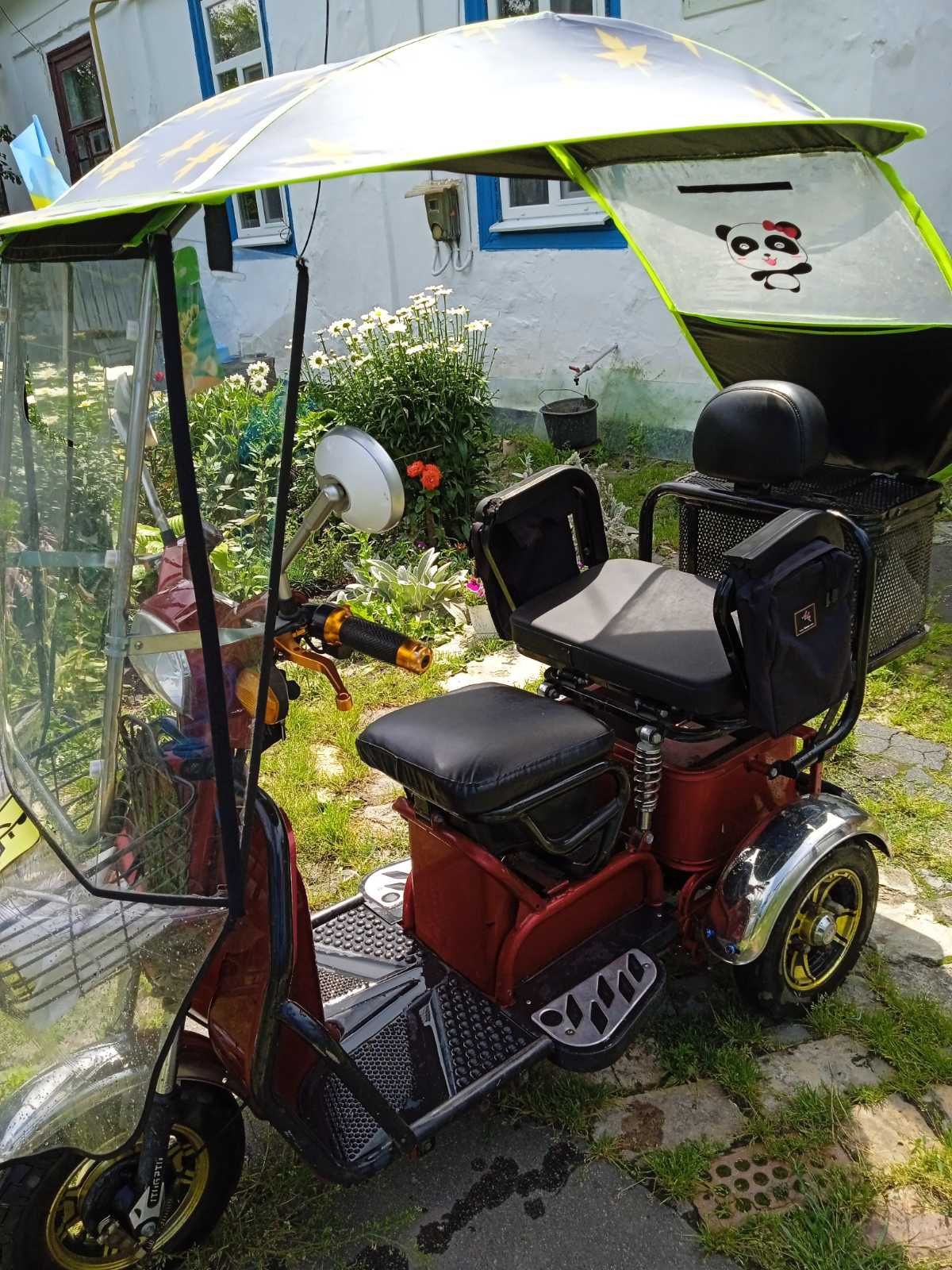 Продам електро скутер трицикл інвалідна коляска