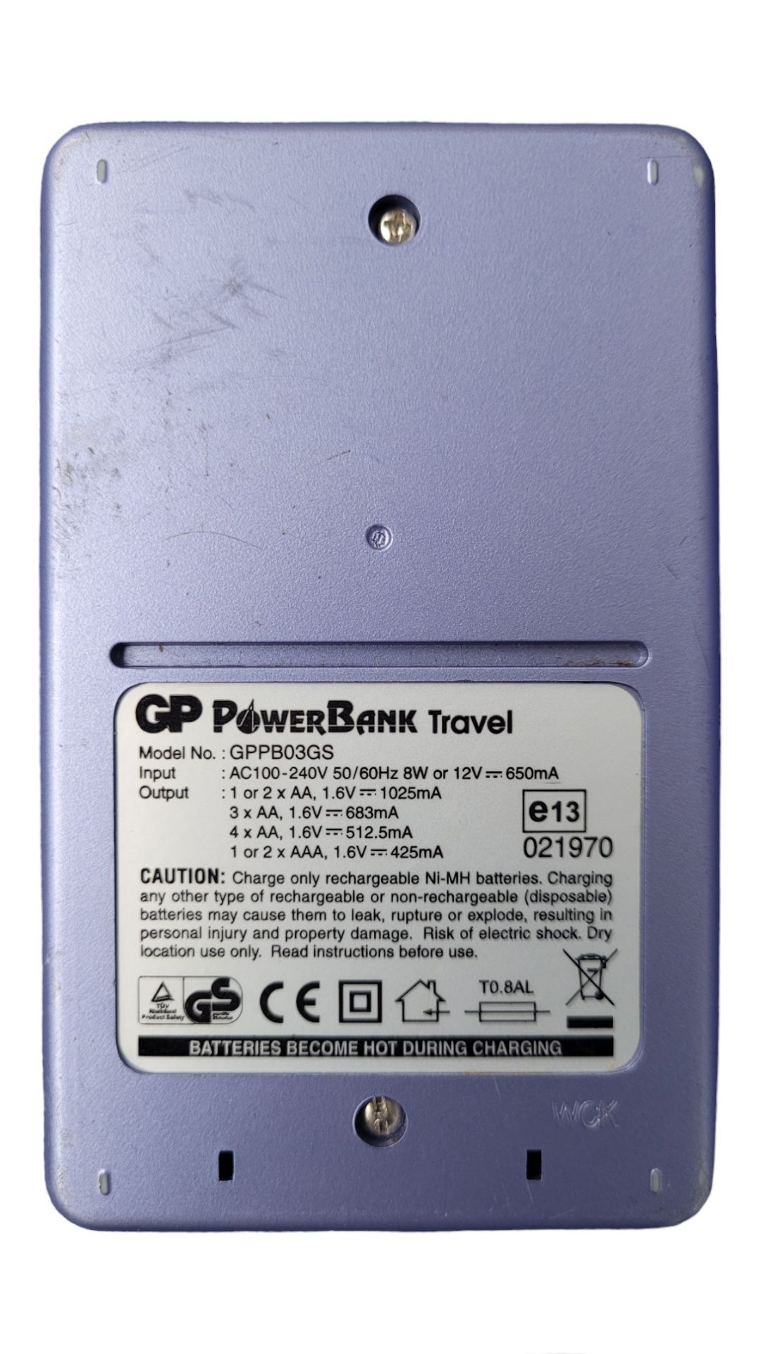 Ładowarka GP Travel GPPB03GS