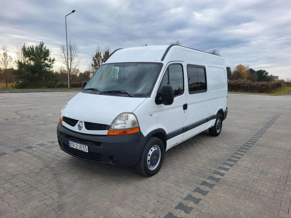 Renault Master  Brygadówka 7os. 2,5dCi 2009r. Ładny