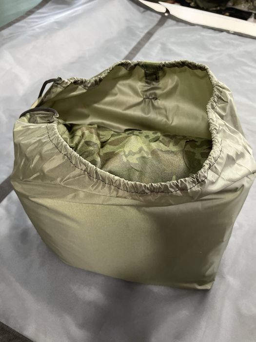 Пончо камуфляж зелений листок дощовик анти тепловізор