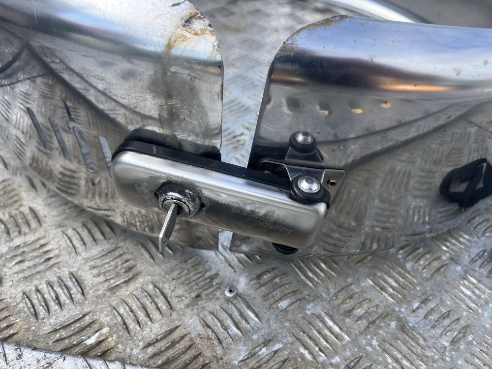 Suzuki samurai jimny vitara oslona kola zapasowego  chrom