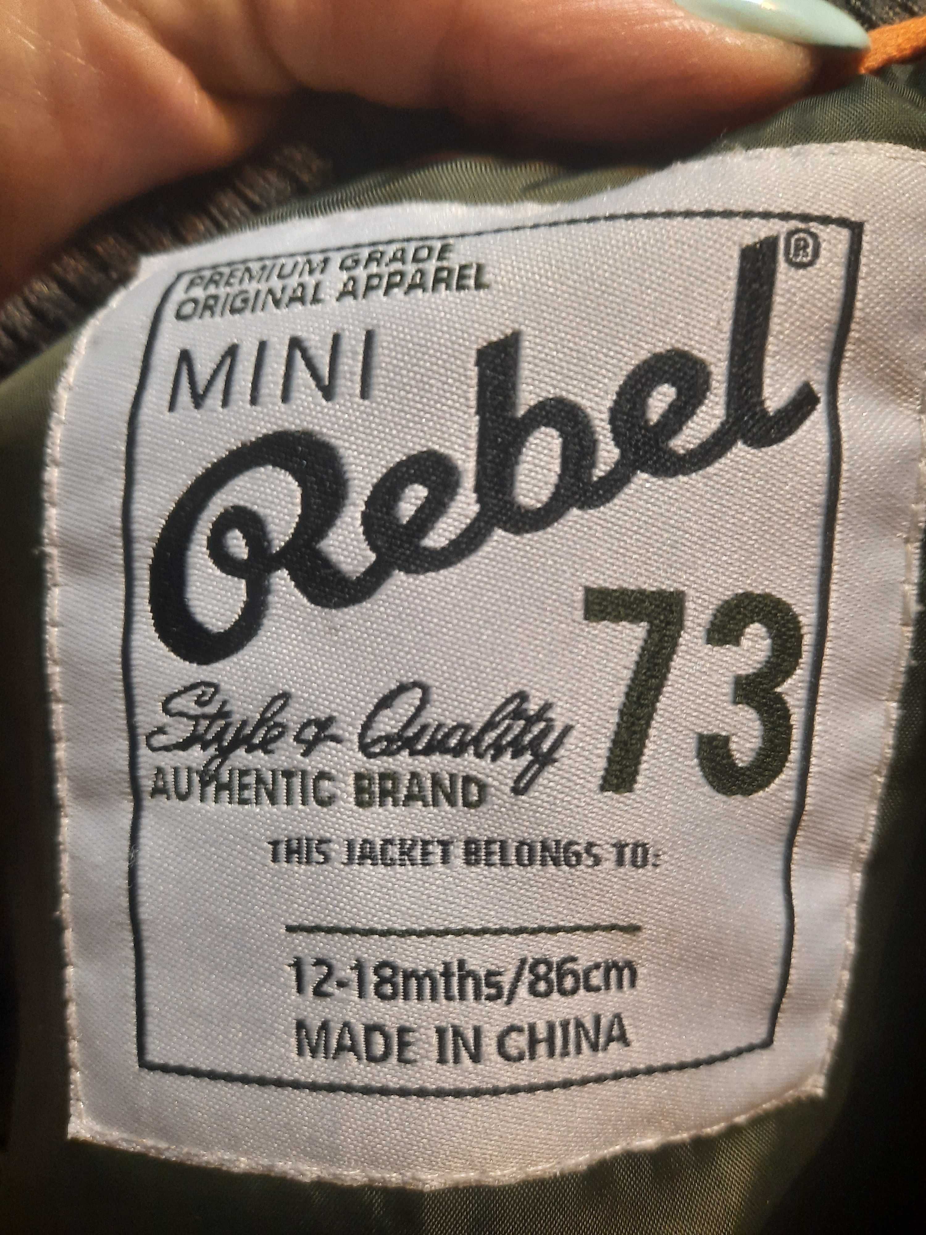 Фірмова весняна курточка Rebel для хлопчика   12 міс