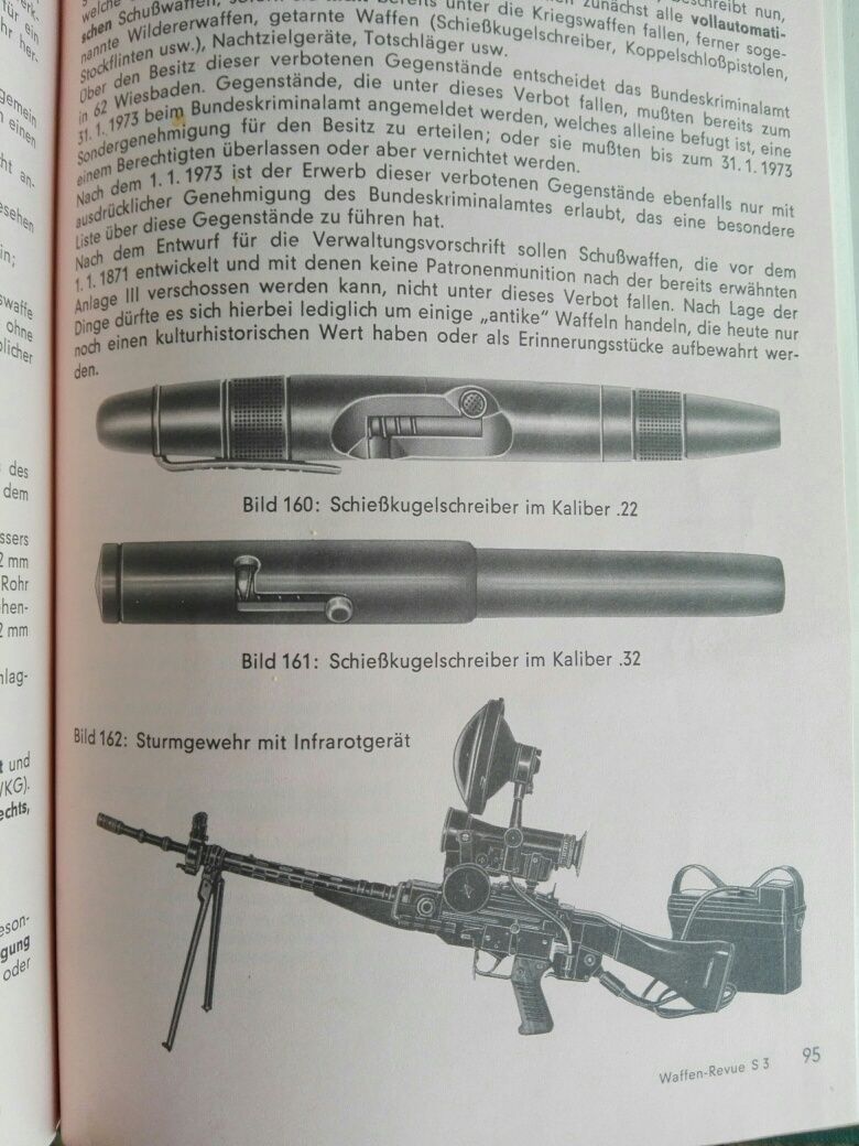 Broń Waffen-Revue S 3 ; lata 70-te.