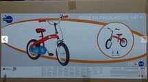 Bicicleta de equilíbrio mais também com pedais.