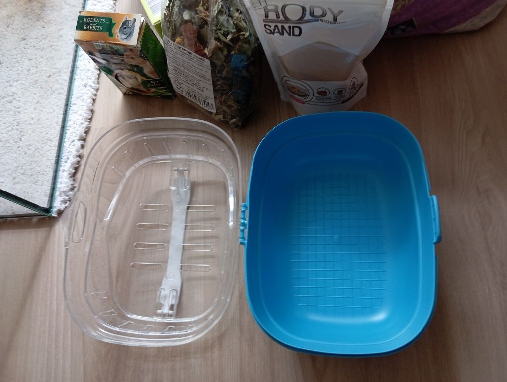 Klatka Zolux NeoPanas XL ze szklaną kuwetą+dodatki