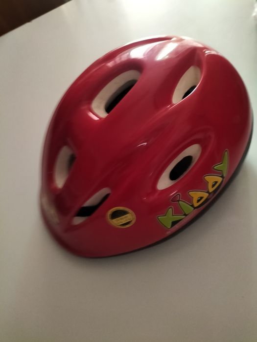 Capacete criança+ luvas de ciclismo