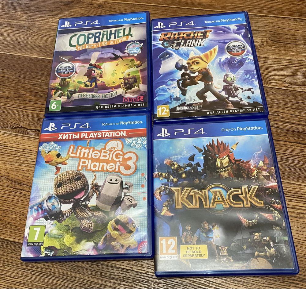 Sony PS4: Безумцы, PES 2021, UFC 4, Mortal Kombat, Knack, Okami, Spyro