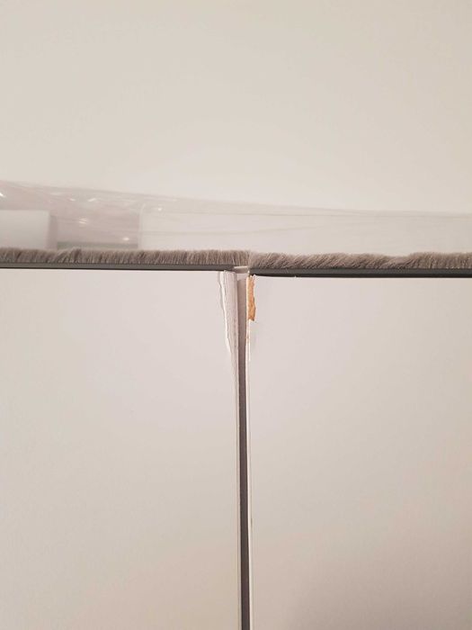 PORTA ALFA 70 Prawe - Drzwi łamane-składane - Białe CPL płyta otworowa