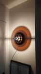 Kinkiet scienny lampa sufitowa brązowa plafon w stylu vintage