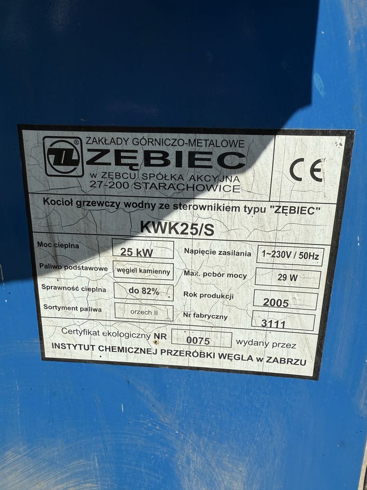 Piec węglowy zębiec