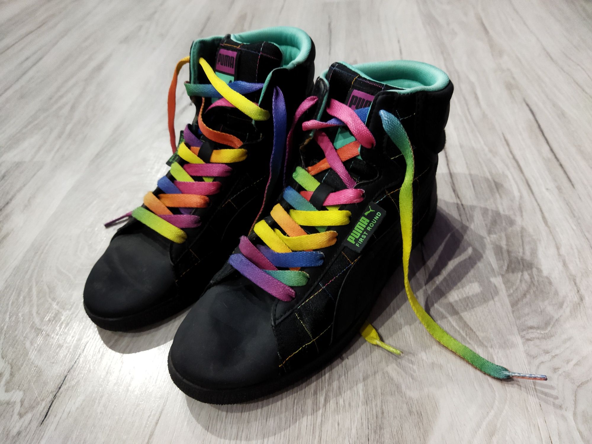 Sneakersy dziewczęce Puma multicolor r. 37,5