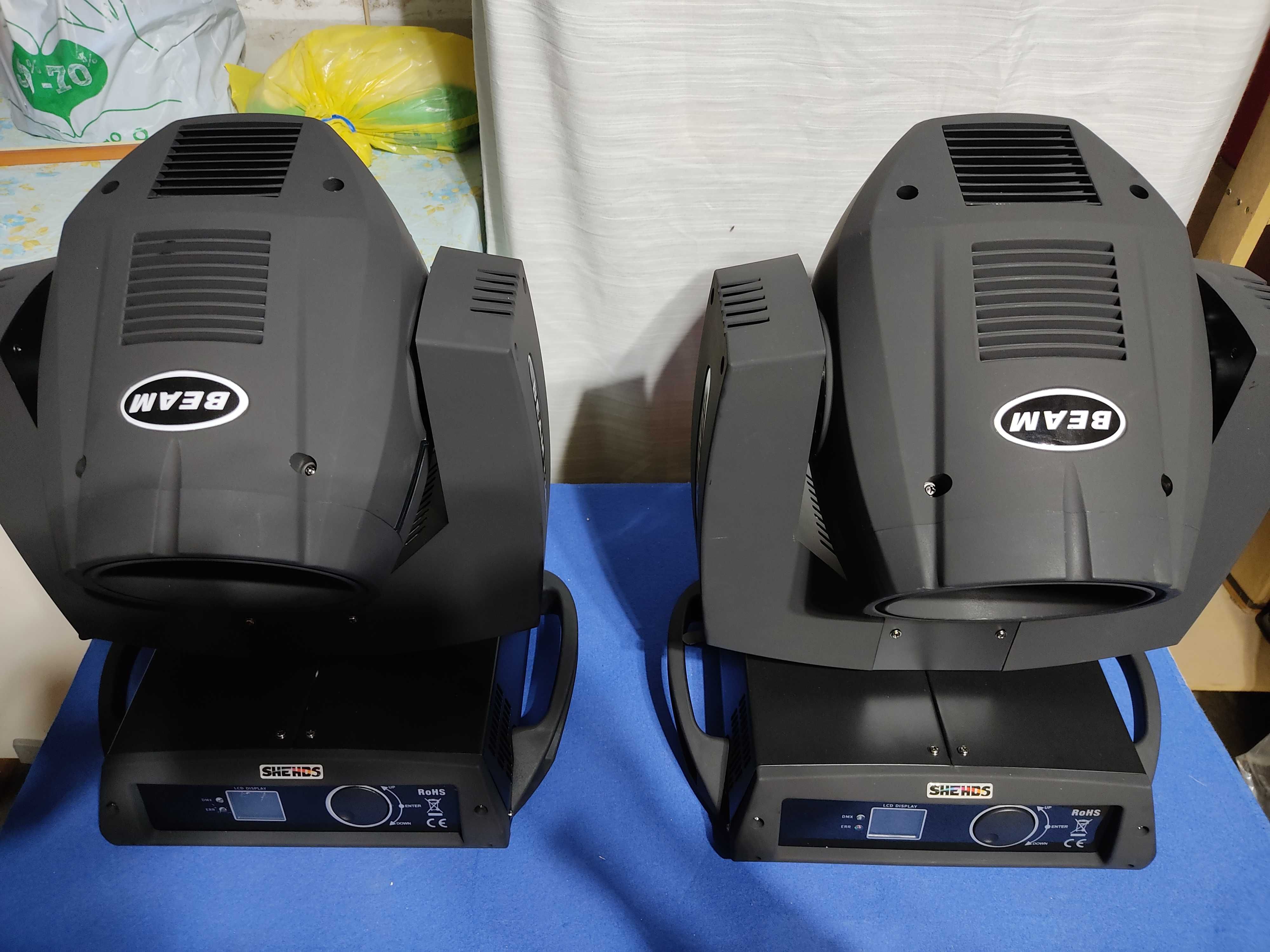 2x moving head Beam 7R