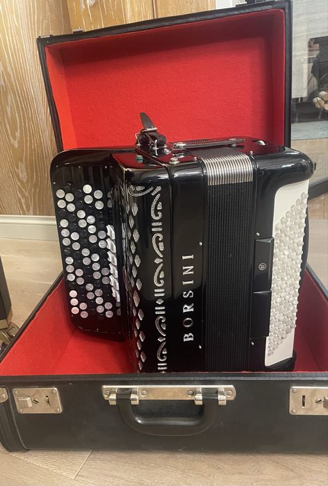 Borsini – akordeon guzikowy, 96 basów, bez konwertera