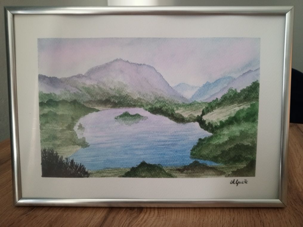 Akwarela mojego autorstwa.