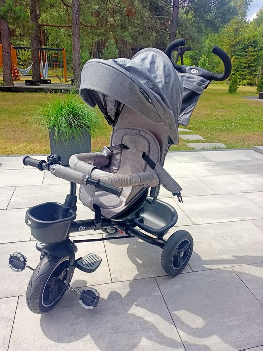 Rowerek trójkołowy Kinderkraft Aveo 2w1 szary