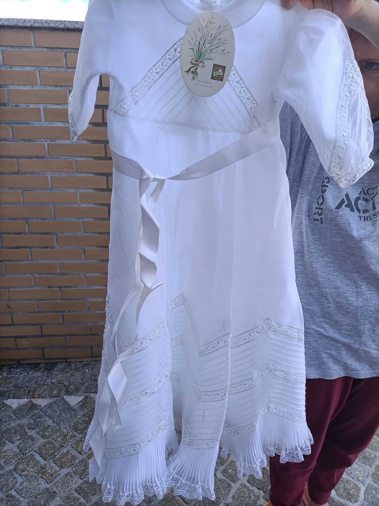 Vestido para batizado