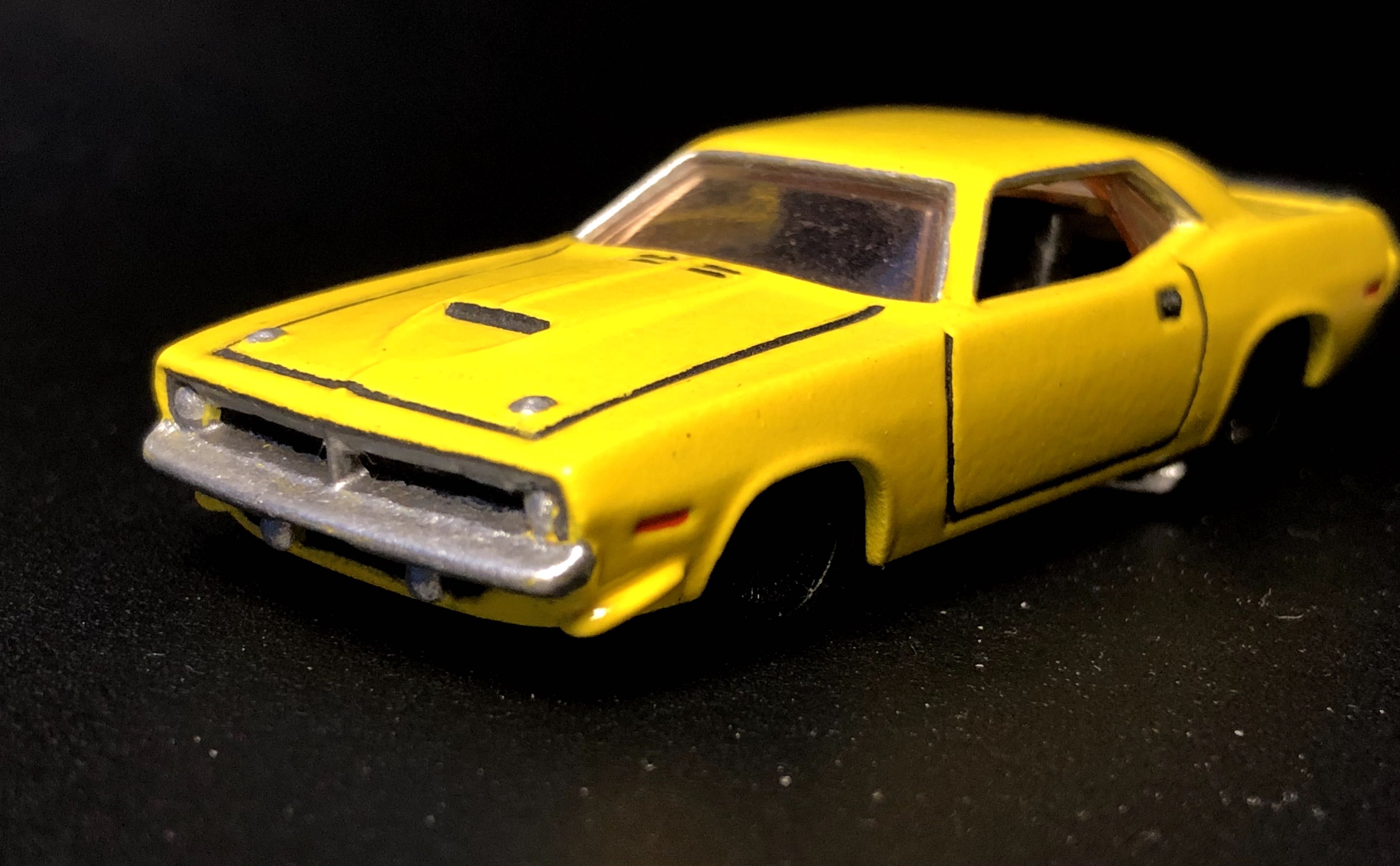 Hot Wheels Plymouth Barracuda Custom model jak Premium
